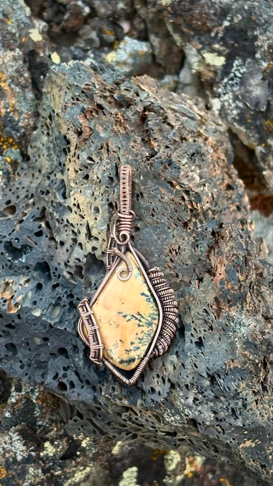 Dendritic Jasper Pendant